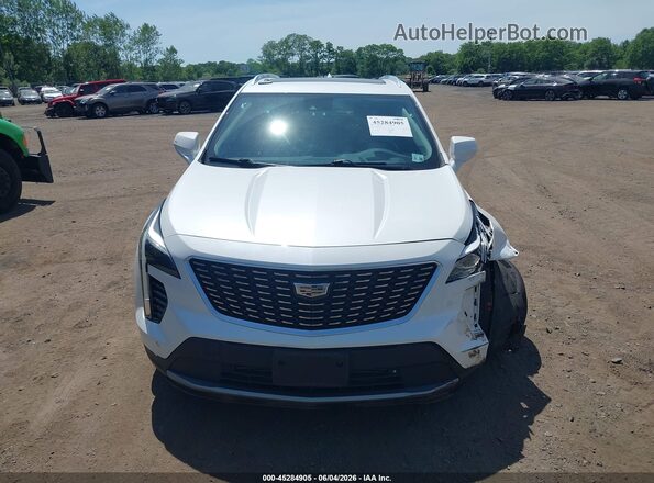 1GYFZDR49MF009628 2021 CADILLAC XT4 White Սարքավորումների վահանակի տեսք