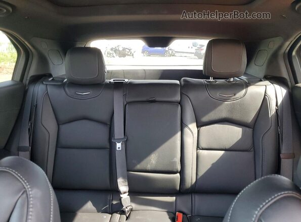 1GYFZDR4XLF075314 2020 CADILLAC XT4 Black უკანა სავარძლების ხედი