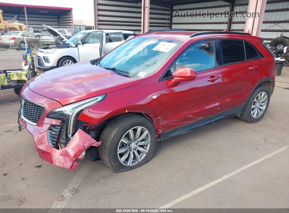 1GYFZER40LF041761 2020 CADILLAC XT4 Красный Передняя левая четверть