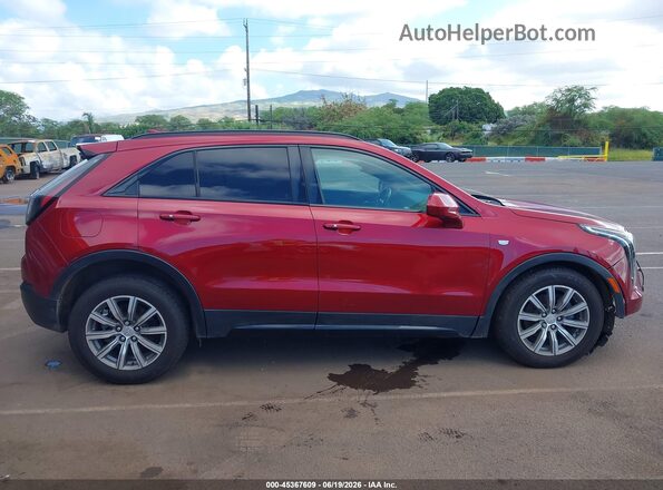 1GYFZER40LF041761 2020 CADILLAC XT4 Красный Панорамный вид салона 360°