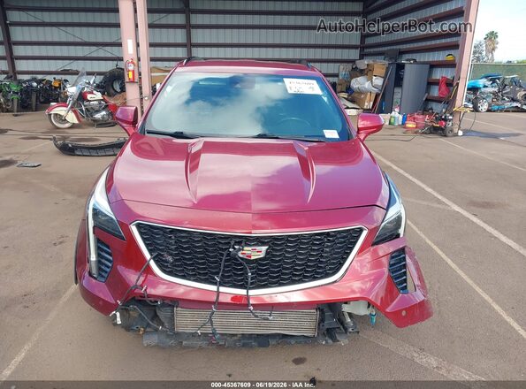 1GYFZER40LF041761 2020 CADILLAC XT4 Красный Вид спереди