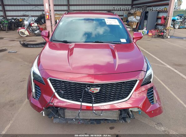 1GYFZER40LF041761 2020 CADILLAC XT4 Красный Вид задней части салона