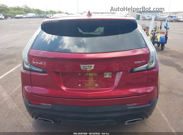 1GYFZER40LF041761 2020 CADILLAC XT4 Красный 