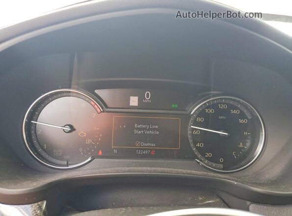 1GYFZER41LF033667 2020 CADILLAC XT4 Maroon Vista del cuadro de instrumentos