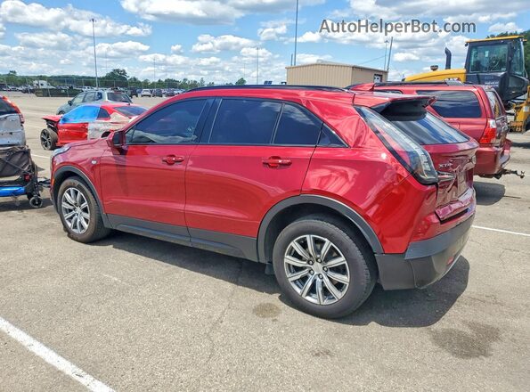 1GYFZER41LF033667 2020 CADILLAC XT4 Maroon Trasero izquierdo