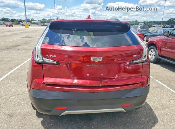 1GYFZER41LF033667 2020 CADILLAC XT4 Maroon Vista trasera