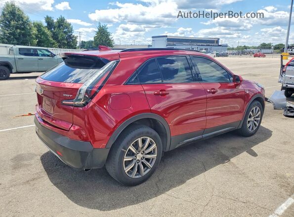 1GYFZER41LF033667 2020 CADILLAC XT4 Maroon Trasero derecho
