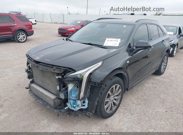 1GYFZER42KF174309 2019 CADILLAC XT4 Black წინა მარცხენა ხედი სამი მეოთხედიდან