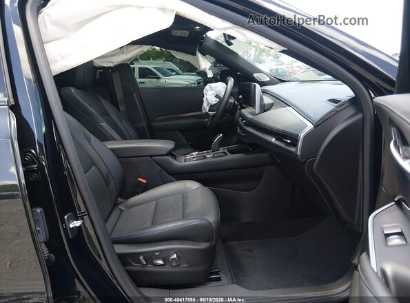 1GYFZER46RF102264 2024 CADILLAC XT4 Черный Вид салона спереди