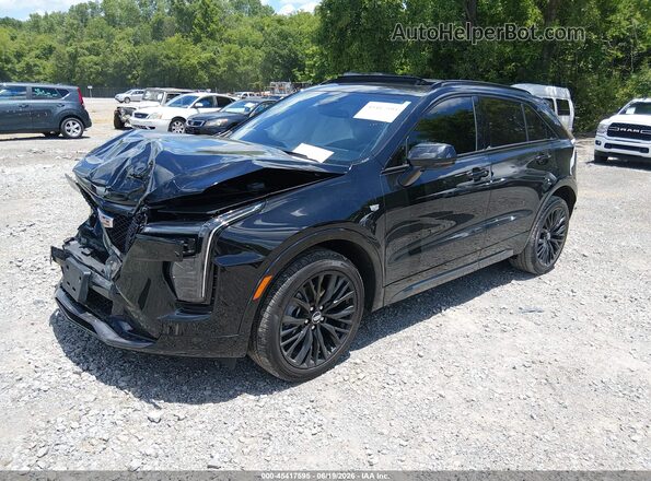 1GYFZER46RF102264 2024 CADILLAC XT4 Черный Передняя левая четверть