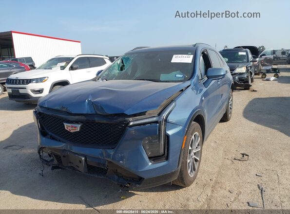 1GYFZER46SF138722 2025 CADILLAC XT4 Blue Передня ліва чверть