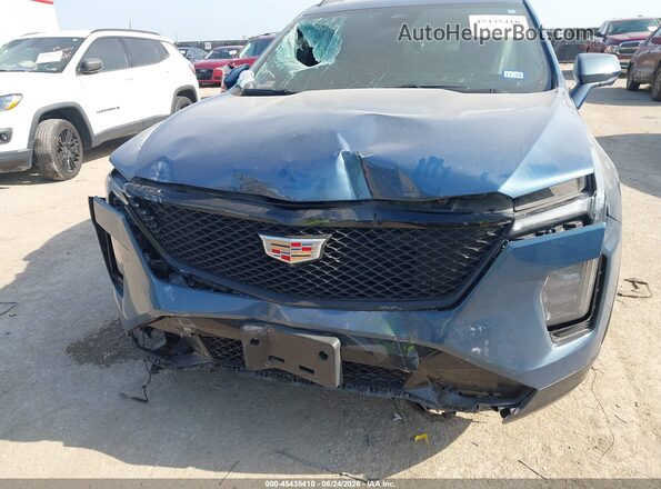 1GYFZER46SF138722 2025 CADILLAC XT4 Blue Вид спереду