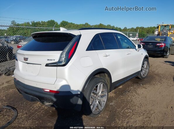 1GYFZFR42KF120417 2019 CADILLAC XT4 White Trasero derecho