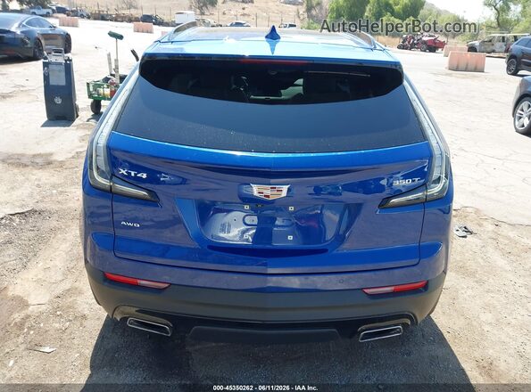 1GYFZFR42MF035595 2021 CADILLAC XT4 Blue 