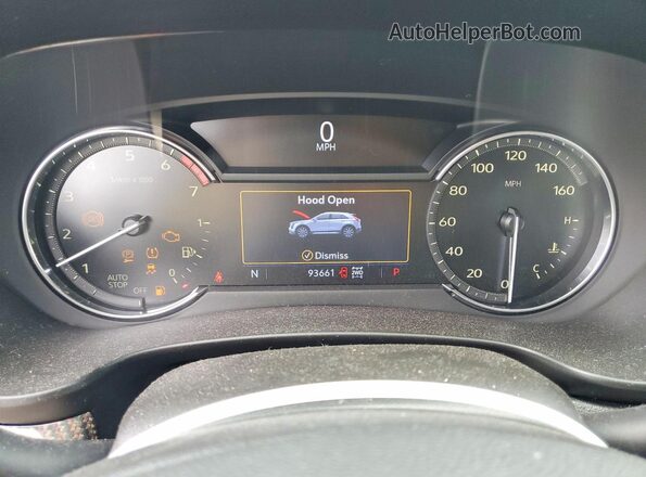 1GYFZFR45KF195290 2019 CADILLAC XT4 Black Вид щитка приладів