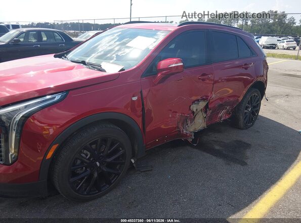 1GYFZFR48NF127697 2022 CADILLAC XT4 Красный Вид спереди