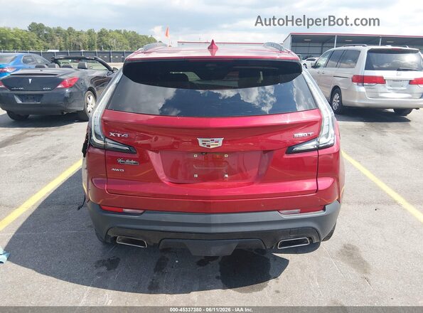 1GYFZFR48NF127697 2022 CADILLAC XT4 Красный 
