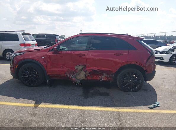 1GYFZFR48NF127697 2022 CADILLAC XT4 Красный Панорамный вид салона 360°