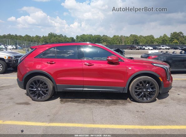 1GYFZFR48NF127697 2022 CADILLAC XT4 Красный Вид задней части салона