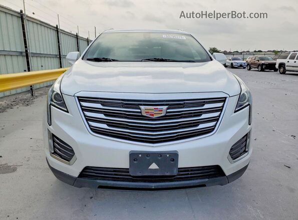 1GYKNARS0JZ243531 2018 CADILLAC XT5 White Դիմացի տեսք