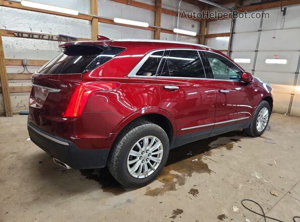 1GYKNARS1HZ176108 2017 CADILLAC XT5 Burgundy Задня права чверть