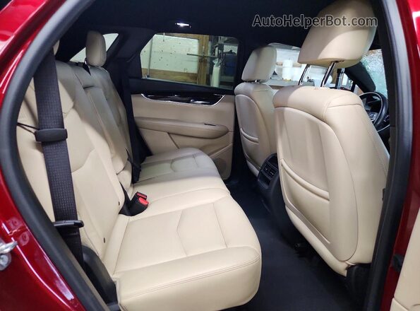1GYKNARS1HZ176108 2017 CADILLAC XT5 Burgundy Вид задніх сидінь