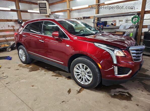 1GYKNARS1HZ176108 2017 CADILLAC XT5 Burgundy Передня права чверть
