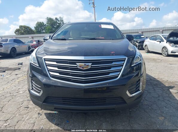 1GYKNARS1KZ107930 2019 CADILLAC XT5 Black Widok zestawu wskaźników