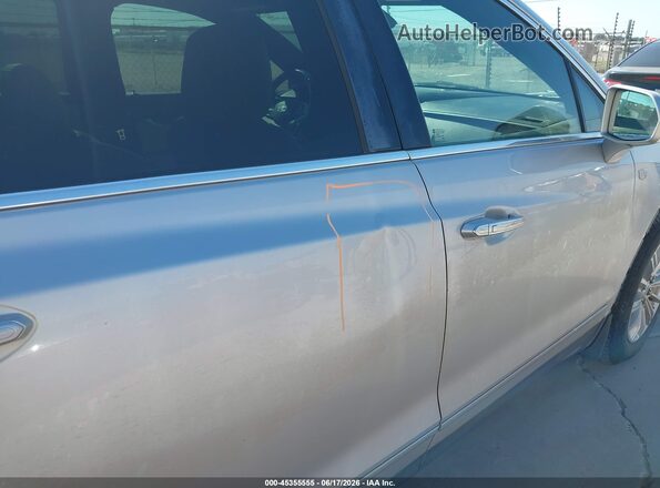 1GYKNARS4HZ121958 2017 CADILLAC XT5 Silver 