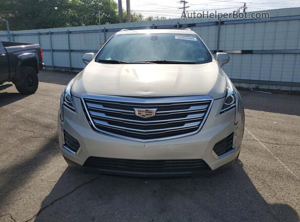 1GYKNARS4HZ210834 2017 CADILLAC XT5 Beige Front view