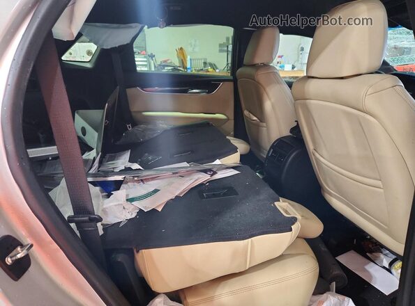 1GYKNARS5HZ211734 2017 CADILLAC XT5 Gray უკანა სალონის ხედი