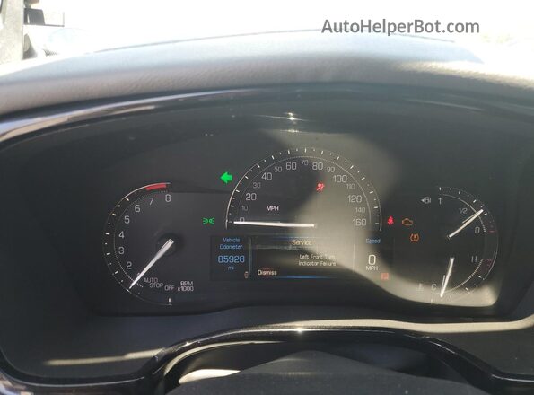 1GYKNARS5KZ183554 2019 CADILLAC XT5 Silver Instrument cluster view