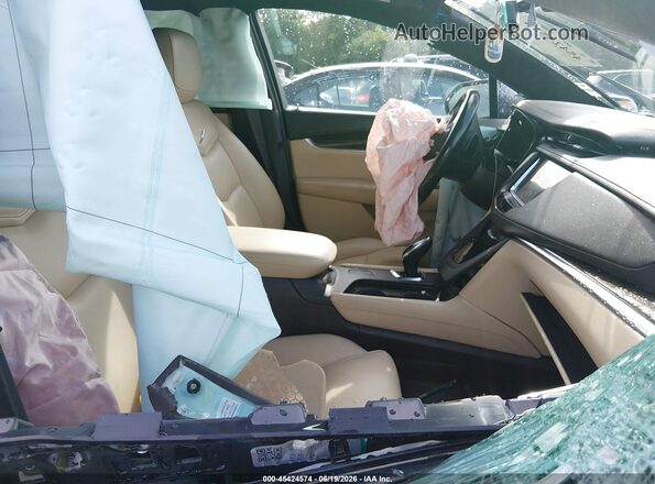 1GYKNARS8HZ161623 2017 CADILLAC XT5 Blue Вид салону спереду