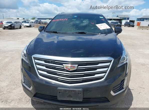 1GYKNARSXJZ218913 2018 CADILLAC XT5 Black წინა ხედი