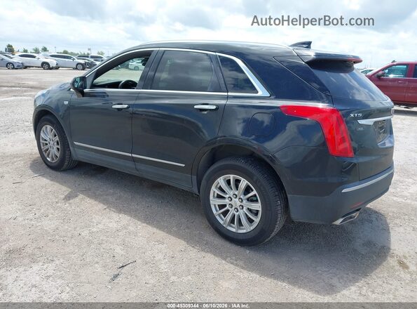 1GYKNARSXJZ218913 2018 CADILLAC XT5 Black უკანა მარცხენა