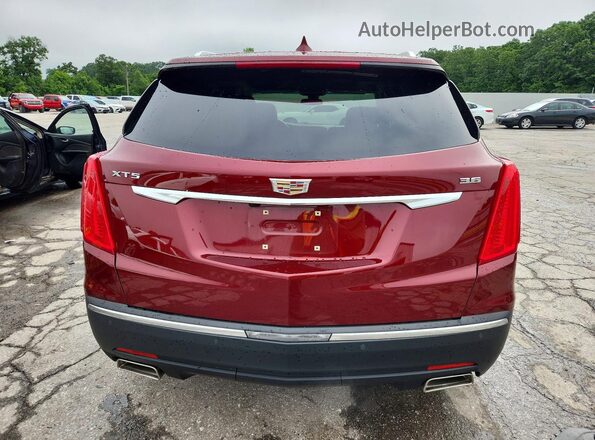 1GYKNBRS1HZ159427 2017 CADILLAC XT5 Burgundy 