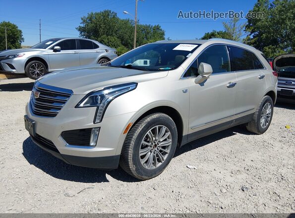 1GYKNBRS3HZ133136 2017 CADILLAC XT5 Желто-коричневый Передняя левая четверть