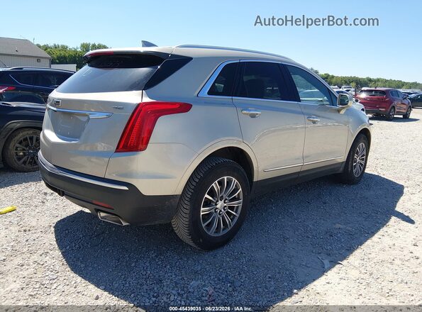 1GYKNBRS3HZ133136 2017 CADILLAC XT5 Желто-коричневый Задняя правая четверть