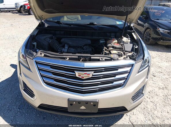 1GYKNBRS3HZ133136 2017 CADILLAC XT5 Желто-коричневый Вид сзади