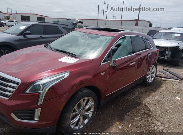 1GYKNBRS3HZ208515 2017 CADILLAC XT5 Red Դիմացի տեսք