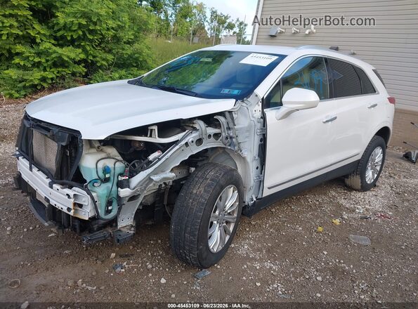 1GYKNBRS5JZ123570 2018 CADILLAC XT5 Белый Передняя левая четверть