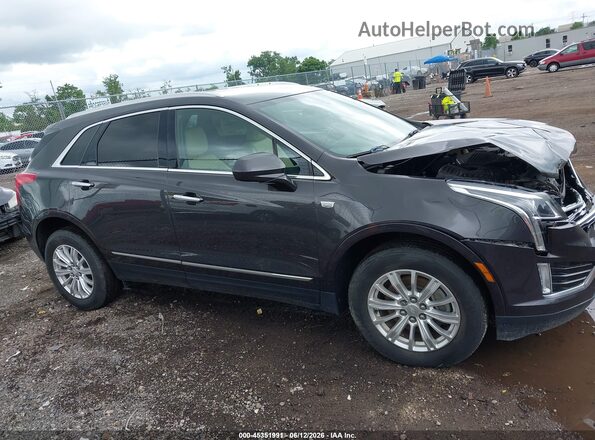 1GYKNBRS5KZ181583 2019 CADILLAC XT5 Gray Widok wnętrza z tyłu