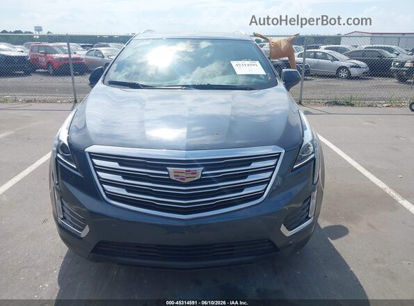 1GYKNCRS2KZ240367 2019 CADILLAC XT5 Blue უკანა სალონის ხედი