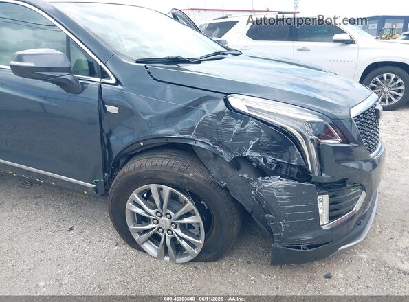 1GYKNCRS8MZ200734 2021 CADILLAC XT5 Gray Front view