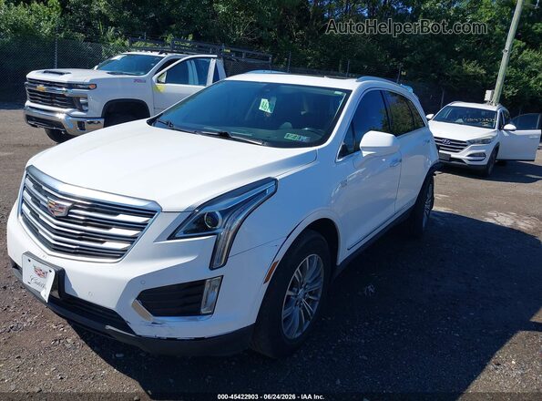 1GYKNCRSXJZ136076 2018 CADILLAC XT5 White Front left