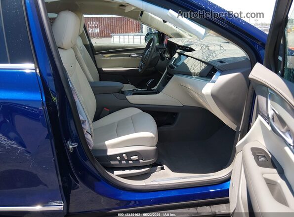 1GYKNDR43RZ748994 2024 CADILLAC XT5 Blue Սալոնի դիմացի տեսք