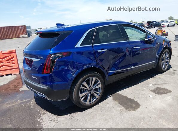 1GYKNDR43RZ748994 2024 CADILLAC XT5 Blue Հետևի աջ