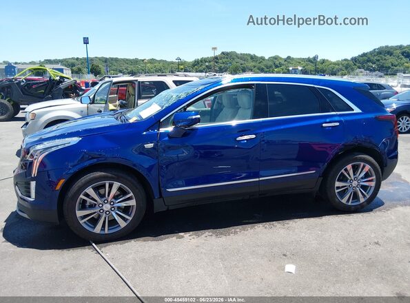 1GYKNDR43RZ748994 2024 CADILLAC XT5 Blue Դիմացի տեսք