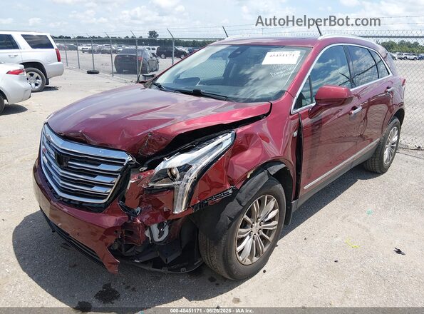 1GYKNDRS1HZ191838 2017 CADILLAC XT5 Красный Передняя левая четверть