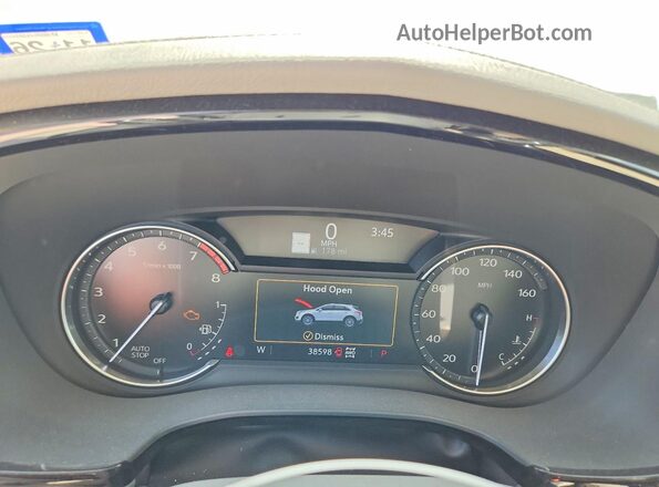 1GYKNDRS1RZ748622 2024 CADILLAC XT5 Белый Вид щитка приборов